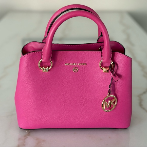 Michael Kors Fuchsia Handbag - Picture 1 of 9